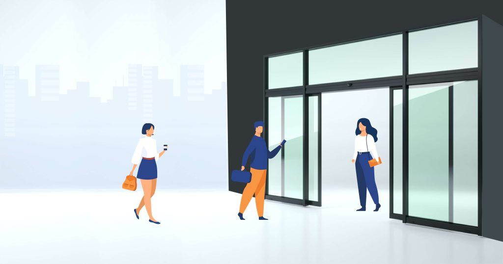 Automatic doors